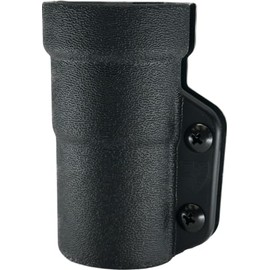 Zero9 Holsters - Model 4025 Flashlight Case, Bezel Down 2, Compatible with 1.25" Bezel Lights (Black, Tek Lok)