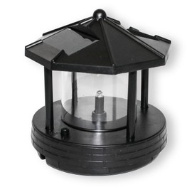 colourliving Lighthouse Replacement Head Flashing for Decorative Solar Lighthouses Red Sand 50 cm and Red Sand 80 cm Solar Head Replacement Part