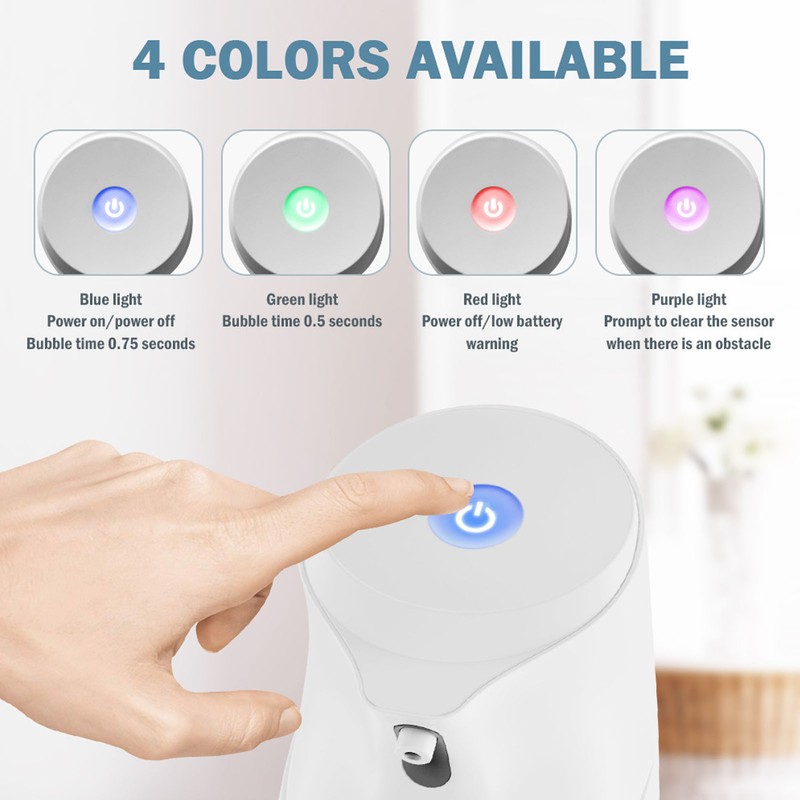 Automatic Soap Dispenser Tabletop 450ml AutoInduction Liquid Soap Dispensing Machine(Foam