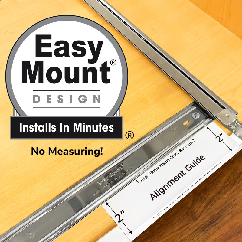 LYNK PROFESSIONAL® Pull Out Pot Lid and Cookie Sheet Organizer