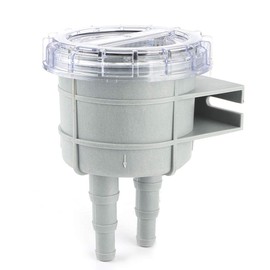 Filtro de agua de mar Colador de agua de mar Admisión de 4,3 pulgadas Colador de agua de mar Filtro de protección del motor Limpiador de refrigeración para manguera de 1/2 pulgadas 5/8 pulgadas 3/4 pulgadas filtro toma agua de mar