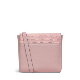 RADLEY London Downtown Women’s Small Leather Ziptop Crossbody Bag, Rose