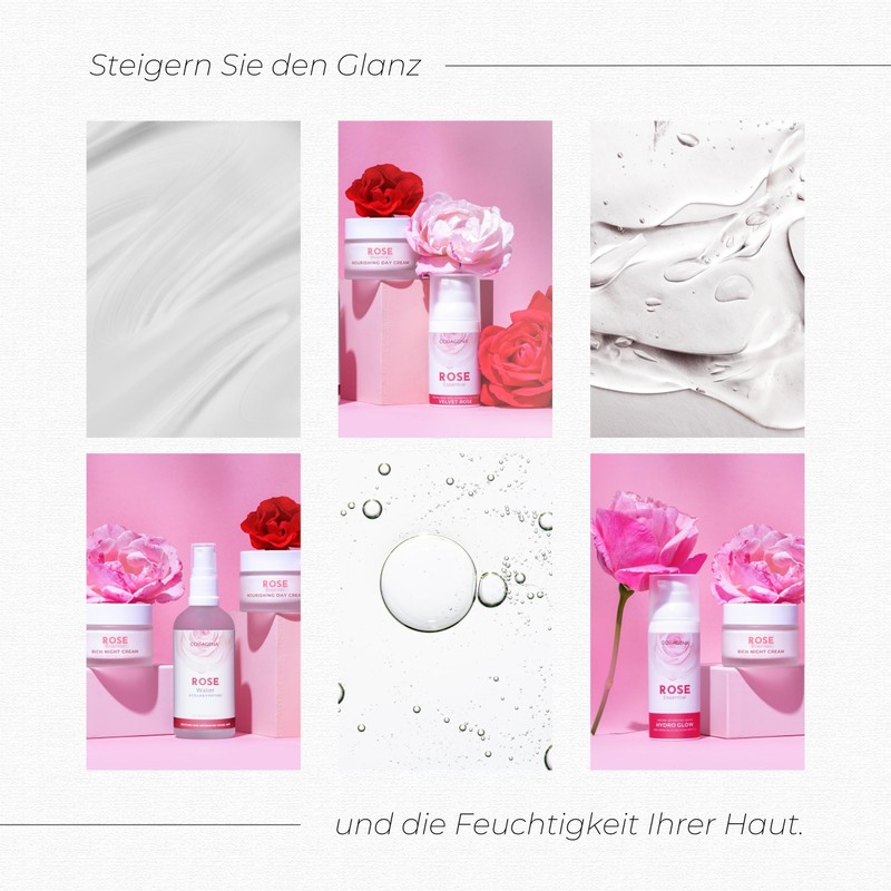 Collagena Rose Essential Velvet Rose Revitalising and Moisturising Eye Serum