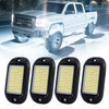Nicoko 84 LEDs per pod Metal Aluminum Pure White Rock