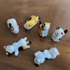 MIUFA Ceramic Cute Cat Chopsticks Rest Dinner Spoon Stand Knife