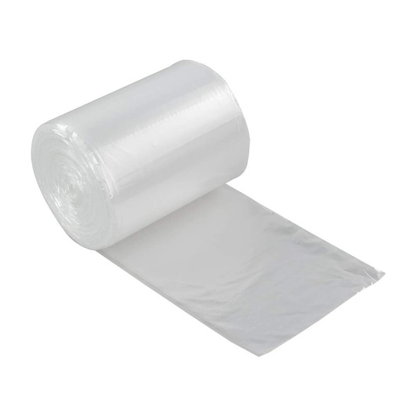 CadineUS Plastic Garbage Bags, Clear, Trash Bags Can Liner (10 gallon)