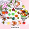 WEWAYSMILE 16 Pcs Butterfly Silicone Focal Beads Bow-Knot Silicone Beads
