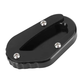 Motorcycle Side Stand Enlarge Pad Kickstand Extension Fit for TRIUMPH Bonneville T100 / T120Black