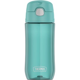 THERMOS FUNTAINER 16 Ounce Plastic Hydration Bottle with Spout, Aqua