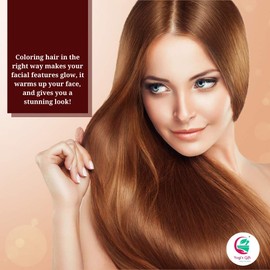 HENNA POWDER 8 Ounce | For Hair Color | Red/Orange Hair Coloring | Triple Sifted Henna | Lawsonia - Inermis,| No chemicals | HENA POWDER
