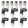 TAILONZ PNEUMATIC Angle and Straight Combination 6MM Pipe AD x
