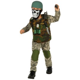 Rubies Fancy dress costume Co. Inc Boys Camo Trooper Fancy dress costume Large