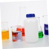 Ipetboom 3pcs Laboratory Sample Bottles Sealed Reagent Containers with Screw