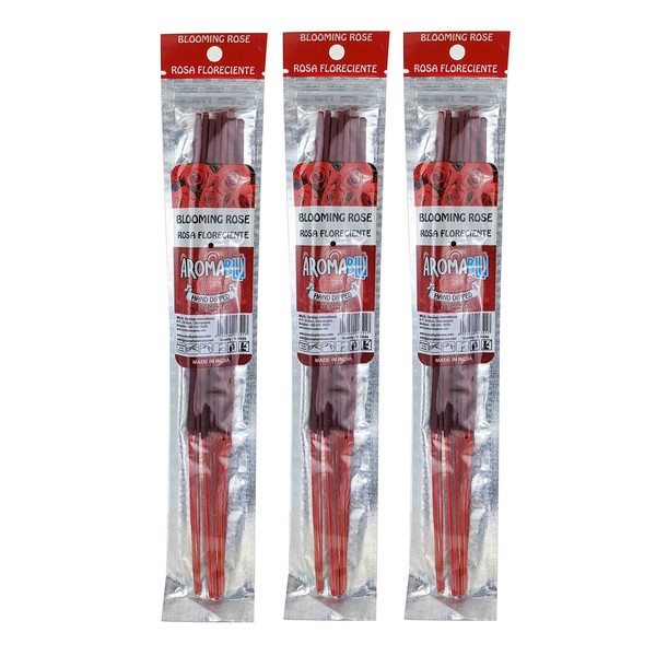 AromaBlu 11" Hand Dipped Incense 3-Pack (10-Sticks Per Pack) -
