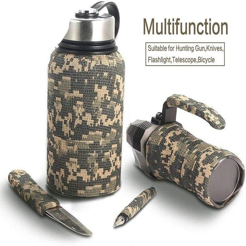 4 Roll Tape Army Camo Wrap Rifle Gun Shooting Hunting