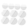 minkissy Protect Your Hair Extensions 25pcs Heat Shield Guards Bonding
