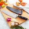 Farberware Edgekeeper 8-Inch Forged Triple Riveted Chef Knife with Self-Sharpening