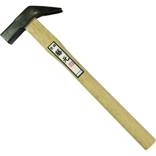 KONYO Fujimoto Professional Strained Square Box Hammer 0.8 inches (21 mm) Oak Wood Scale Pattern