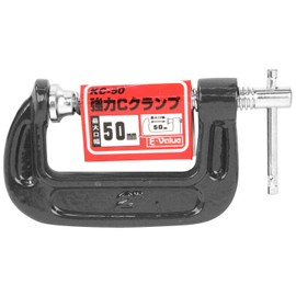 E-Value KC-50 Strong C Clamp, Maximum Mouth Width 2.0 inches (50 mm)