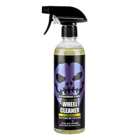 Voodoo Ride® Wheel Cleaner with Iron Remover - pH Neutral, Color-Changing Formula, Instantly Attacks Brake Dust, Dirt, Grease, and Grime, Easy Spray and Rinse Application
