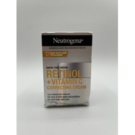 Neutrogena Dmg Box Neutrogena Rapid Tone Repair Retinol Vitamin C Correcting Cream 1.7 oz