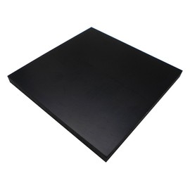Wake Industry NR Cushion Rubber, Black, Thickness 0.4 x Width 5.9 x Length 5.9 inches (10 x 150 x 150 mm), Cushioning Material, Soundproofing Material, Cushioning Material, A15, Pack of 1