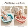 Foldable Foot Bath Basin for Home & Travel – Portable