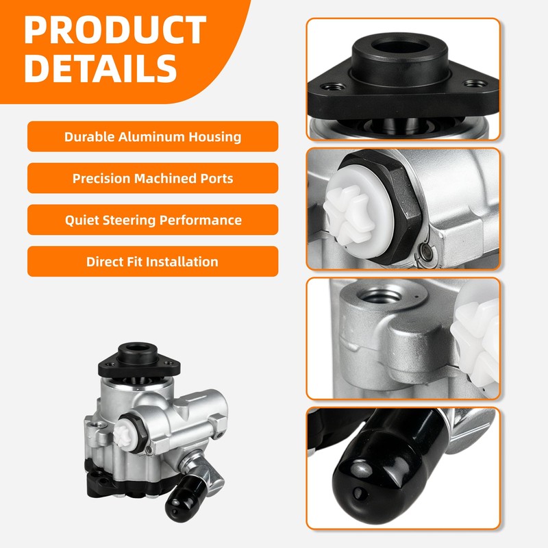 NAYAMOL 68214885AA Power Steering Pump Compatible with Ram ProMaster 1500
