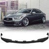 Front Bumper Lip Spoiler Compatible With 2014-2017 Infiniti Q50 Base
