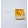 Kleiber Extra Soft Cotton Iron On Repair Patch-40cm x 12cm-White,
