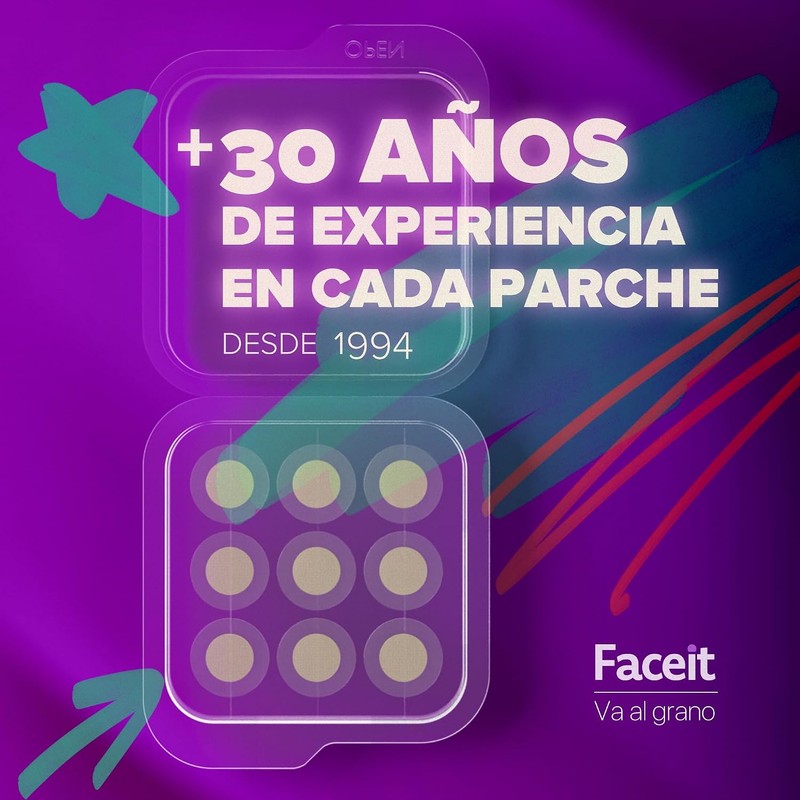 Faceit Parches para Acné Micropuntos 18 Parches