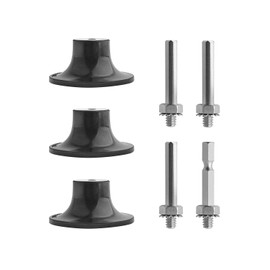 Gunpla 3 Pack 2 Inch Disc Pad Holder, Sanding Discs Holder Roll Lock Disc Pad Quick Change Disc Adapter with 1/4" Shank for Polishing Sanding Surface Preparation