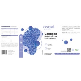 Osavi Collagen Peptides - Hydrolyzed Type 1 & 3-600 Grams