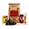 B&B Better Burning Texas Style Lump Charcoal BBQ Gift Bundle