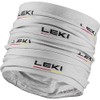 LEKI Logo Tube Scarf, Light Grey/Black, One Size
