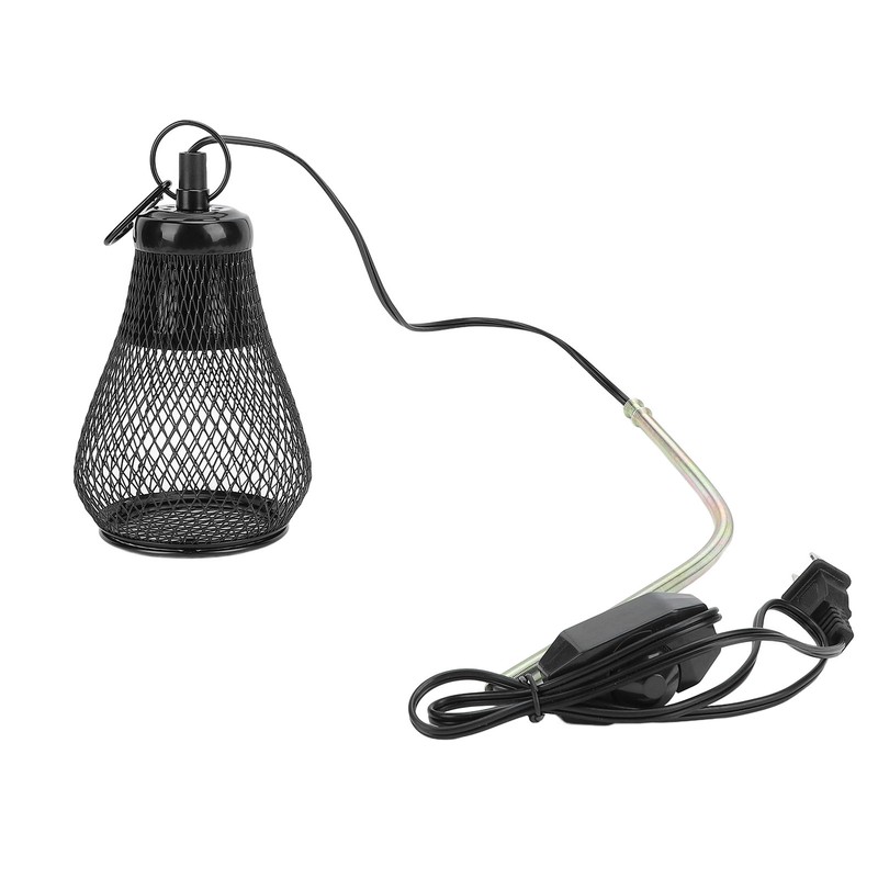 Reptile Heat Lamp Guard Protection Iron Anti Scald Reptile Lampshades