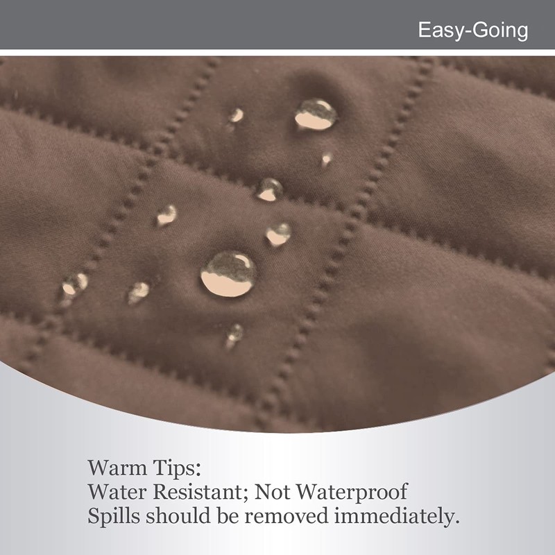 Easy-Going Reversible Couch Cover for 3 Cushion Couch Sofa Cover