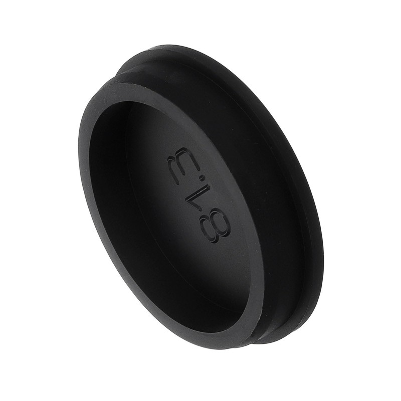 sourcing map 1 Pcs Black Plug Holes, Waterproof Rubber Button