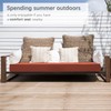 Favoyard Outdoor Bench Cushion 45 x 18 Inch Waterproof Patio