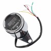 Motorcycle Digital Tachometer Tacho Speedometer Gauge 2 Airguide Cylinder Modified