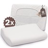 Luxoon Health Pillow Case - 95% Cotton / 5% Elastane,