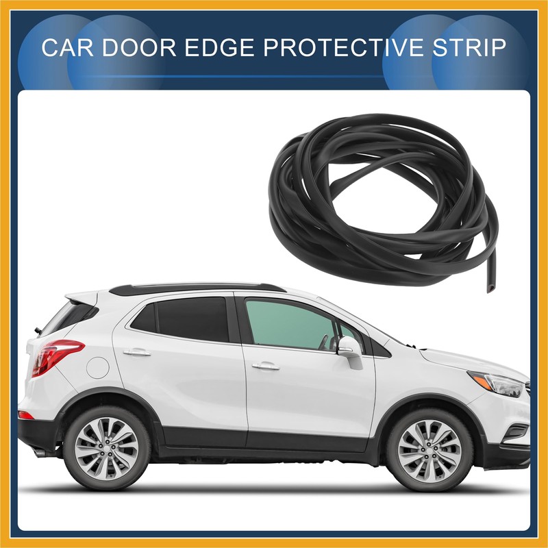 Partuto Universal Car Door Edge Guards, Exterior 9.84ft U-Shaped Door