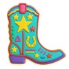 Cowboy Boot Cookie Cutter - 4.25x3.94 Inches, Western-Themed Baking Tool