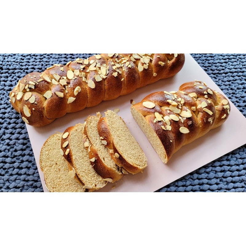 Tsoureki Greek Traditional 400 grams Sweet Bread (Brioche) by Artisan