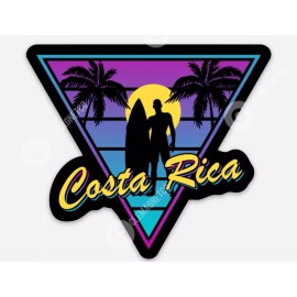 Costa Rica MAGNET - Central America Beach Premium Vinyl Magnet