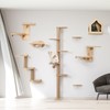 FUKUMARU Tall Cat Tree, 5 Tier Floor to Ceiling Cats