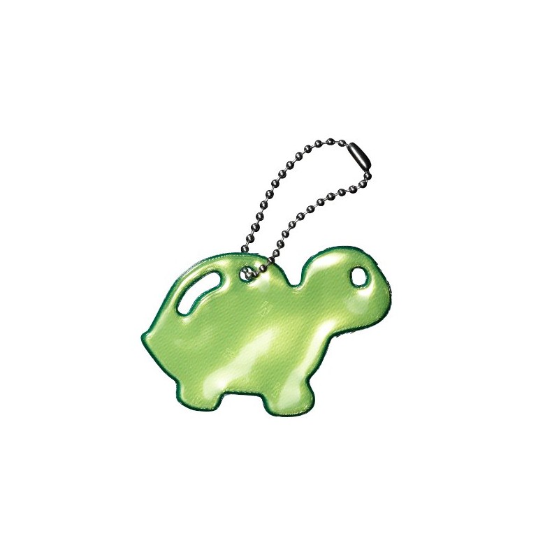 Glimmis Grimmis Turtle Green GR Scandinavian Reflector Reflective Keychain Retroreflective