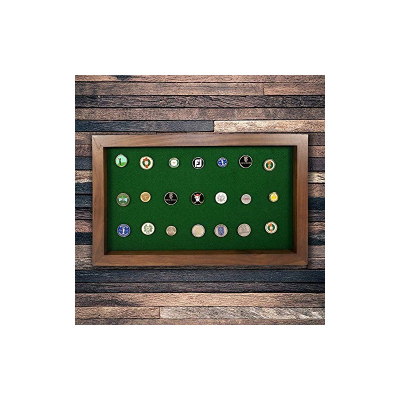 Eureka Golf Products Golf Ball Marker Display Case | Holds