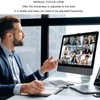 1080P Center Webcam for PC, Eye to Cam Middle Screen