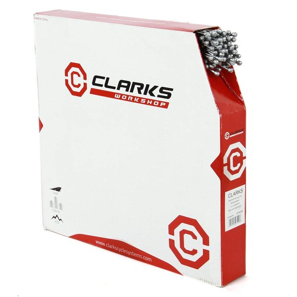 Clarks Brake Cable Galvanized 2000mm Road Box – Pack of 100